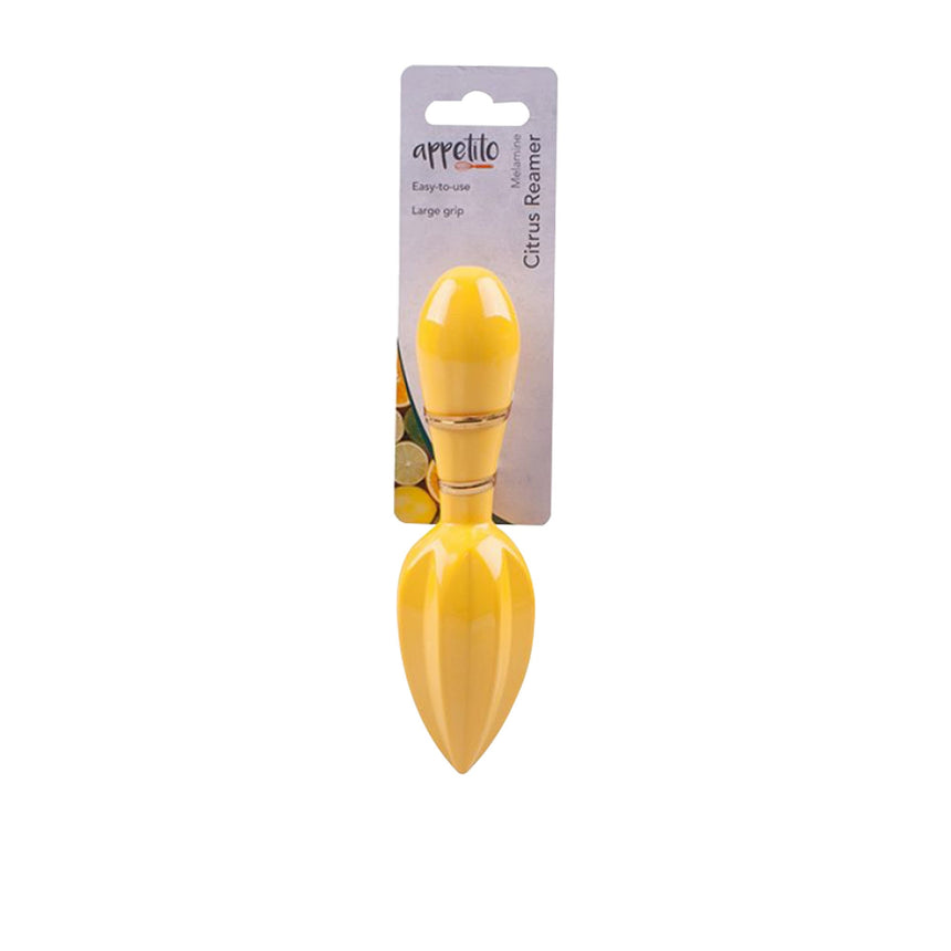 Appetito Citrus Reamer Melamine Yellow - Image 02