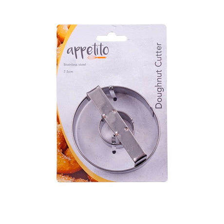 Appetito Doughnut Cutter Stainless Steel 7.5cm - Image 02