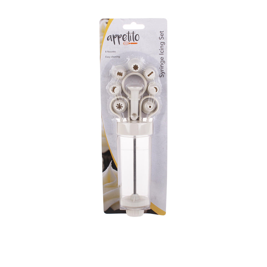 Appetito Icing Syringe Set with 8 Nozzle - Image 03