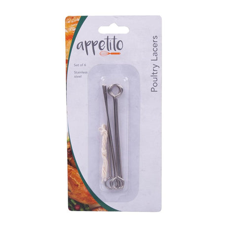 Appetito Poultry Lacer Set of 6 - Image 02