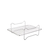 Appetito Stainless Steel Rectangular Air Fryer Rack 22cm - Image 01