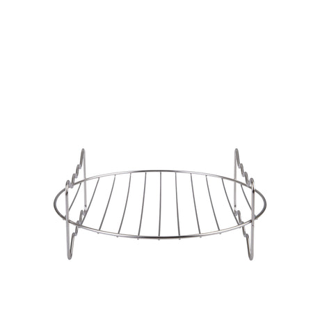 Appetito Stainless Steel Round Air Fryer Rack 22cm - Image 02
