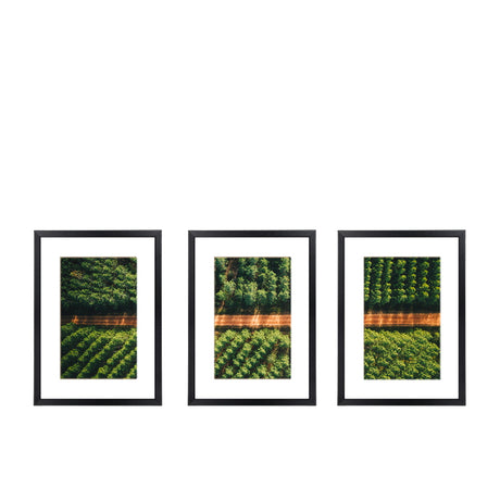 Artiss A3 Wall Photo Frame Set 3pc Black - Image 01