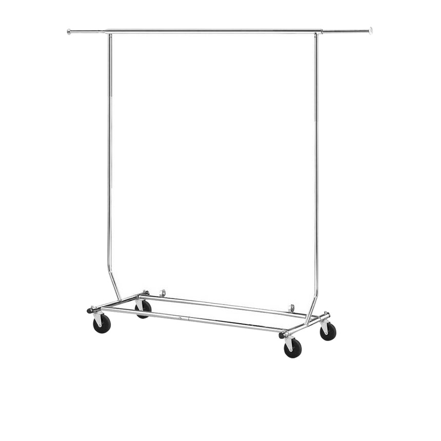 Artiss Portable Clothes Drying Rack Silver - Image 01