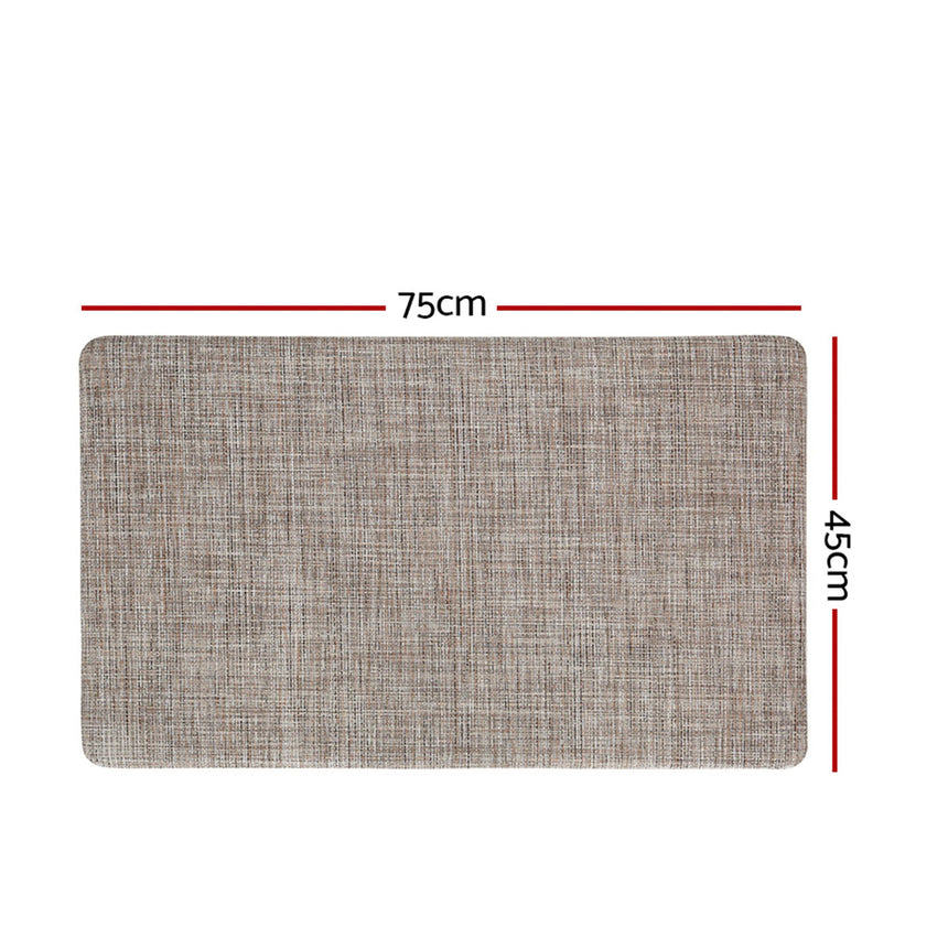 Artiss Lena Textiline Kitchen Non Slip Floor Mat 45x75cm - Image 04