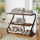 Artiss 3 Tier Shoe Rack - Image 02