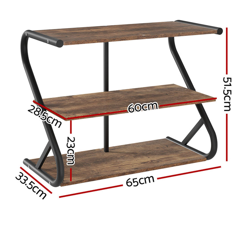 Artiss 3 Tier Shoe Rack - Image 03