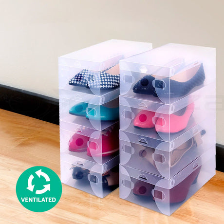 Artiss Shoe Storage Box Set 40pc - Image 02