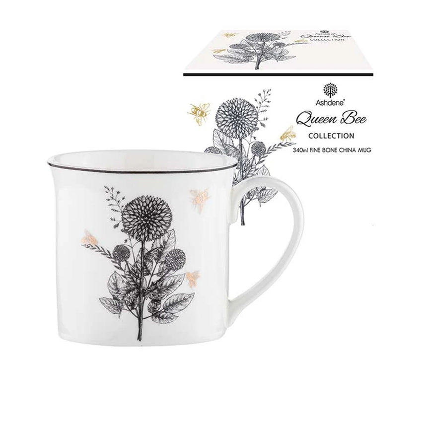 Ashdene Queen Bee Wide Flare Mug 310mL - Image 04