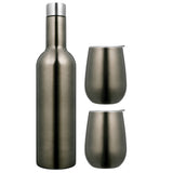 Avanti Wine Traveller Set in Gunmetal - Image 02