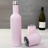 Avanti Wine Traveller Set in Pink - Image 05