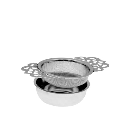 Avanti Empress Tea Strainer with Drip Tray - Image 02