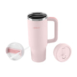 Avanti HydroQuench Insulated Travel Tumbler with Two Lids 1 Litre Blush in Pink - Image 04