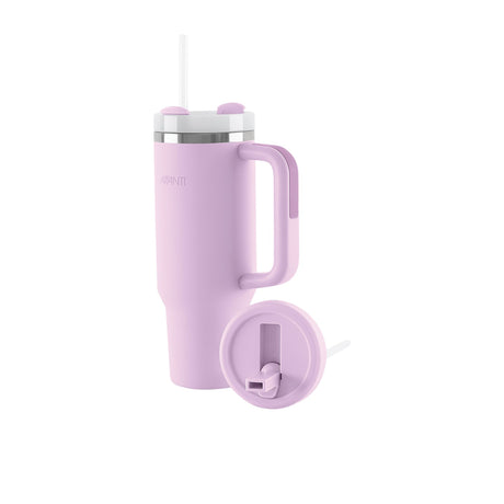Avanti HydroQuench Insulated Travel Tumbler with Two Lids 1 Litre Lilac - Image 01