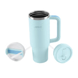 Avanti HydroQuench Insulated Travel Tumbler with Two Lids 1 Litre Sea Breeze in Blue - Image 04