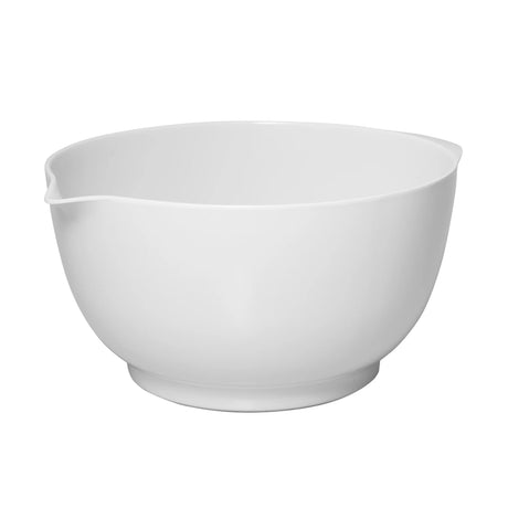 Avanti Melamine Mixing Bowl 24cm - 3.5L White - Image 01