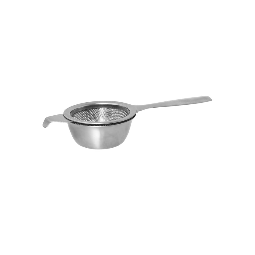 Avanti Mesh Tea Strainer with Drip Bowl - Image 01