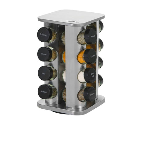 Avanti Rotating Spice Rack Jar Set of 16 - Image 01