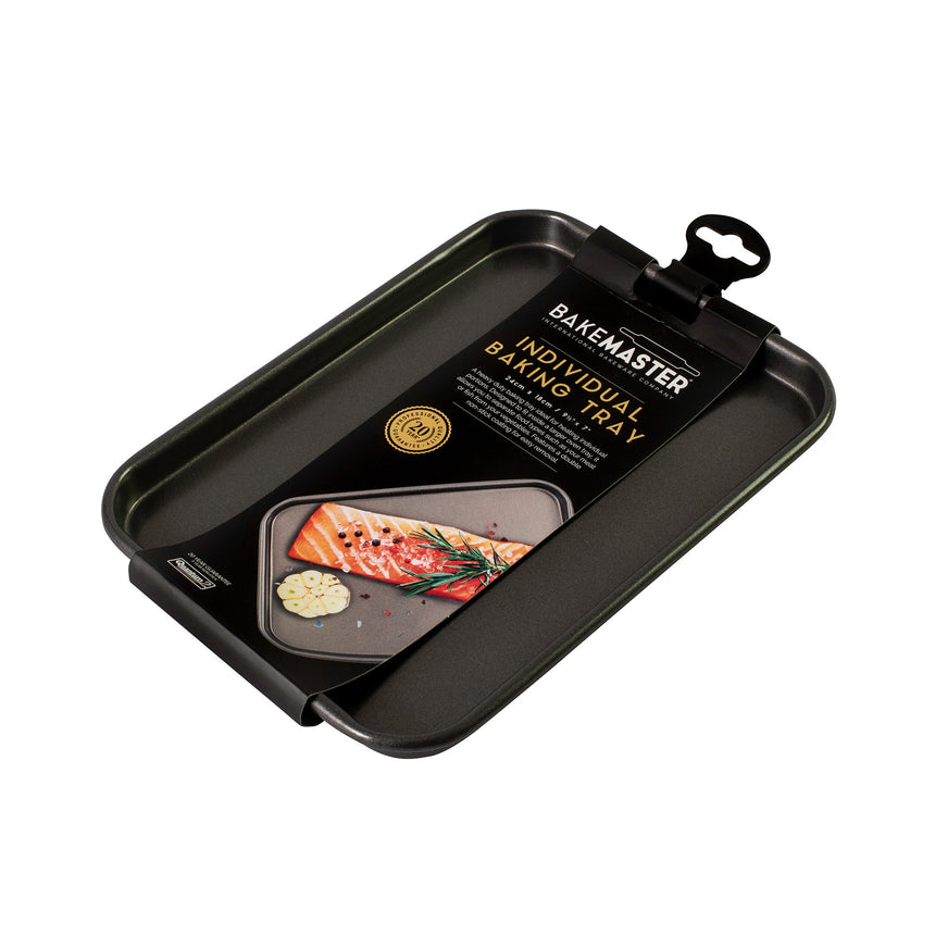 Bakemaster Individual Baking Tray 24x18cm - Image 02