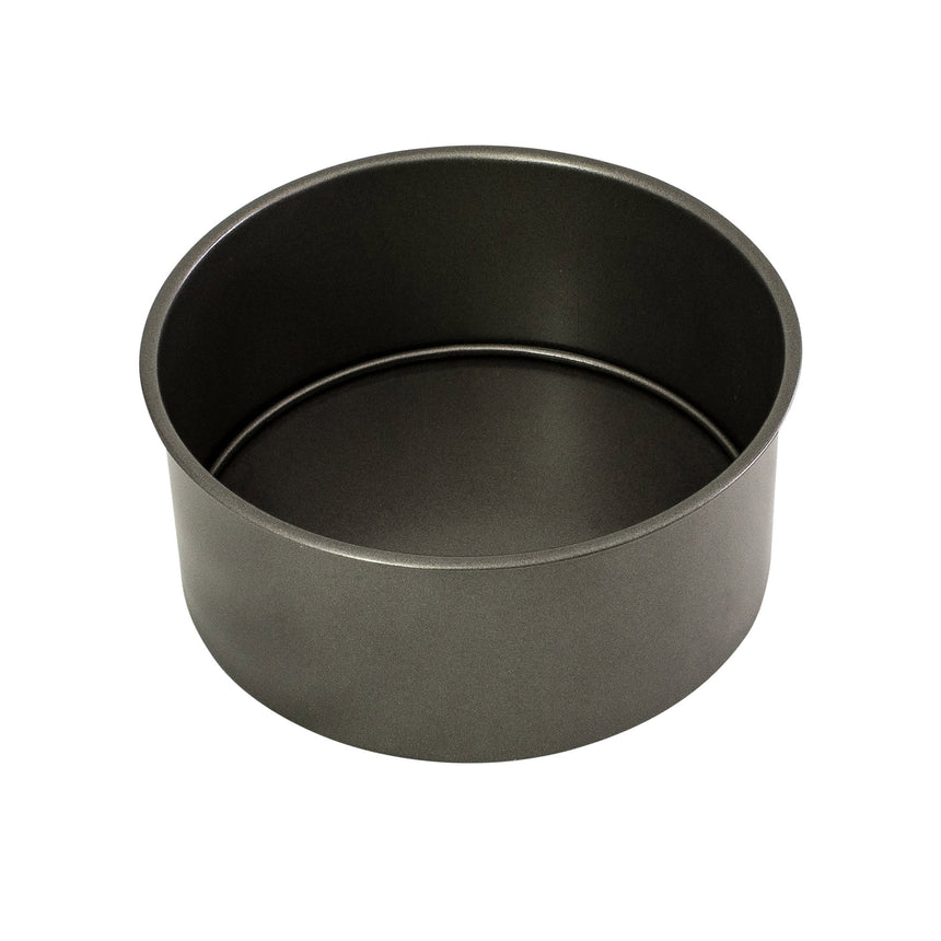 Bakemaster Loose Base Round Deep Cake Pan 20cm - Image 01