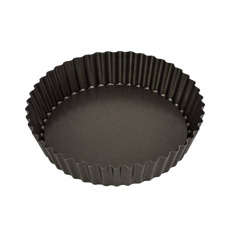 Bakemaster Loose Base Round Deep Flan/Quiche Pan 25x5.5cm - Image 01