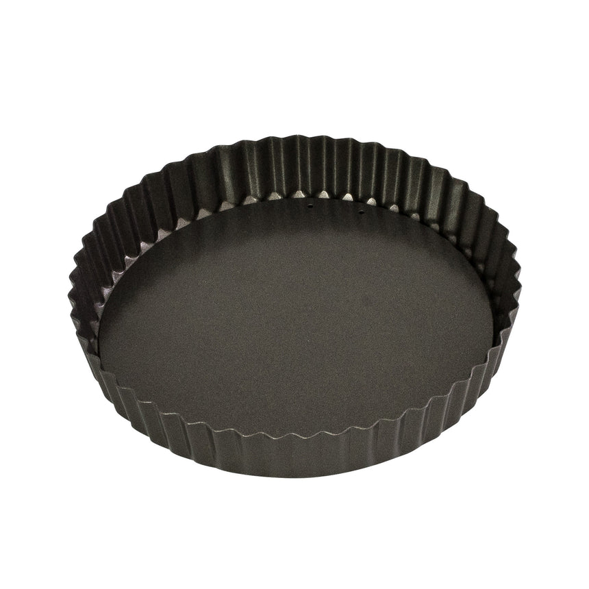 Bakemaster Loose Base Round Flan/Quiche Pan 20x3.5cm - Image 01