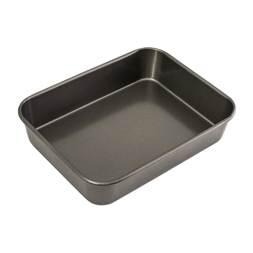 Bakemaster Medium Deep Roasting Pan 34x26x7cm - Image 01