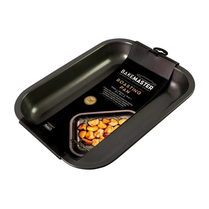 Bakemaster Medium Roasting Pan 33x25.5x5cm - Image 02