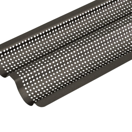 Bakemaster Perfect Crust Baguette Tray 39x16cm - Image 02