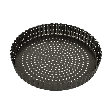 Bakemaster Perfect Crust Loose Base Quiche Pan 25x3.5cm - Image 01