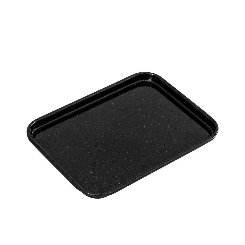 Bakemaster Professional Non Stick Enamel Baking Tray 24x18cm - Image 01