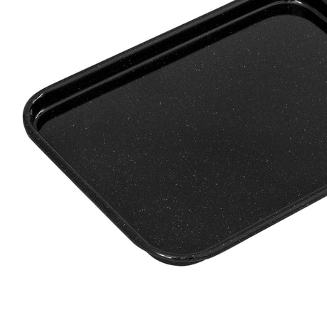 Bakemaster Professional Non Stick Enamel Baking Tray 24x18cm - Image 02