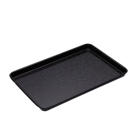 Bakemaster Vitreous Enamel Baking Tray 39x27x2cm - Image 01