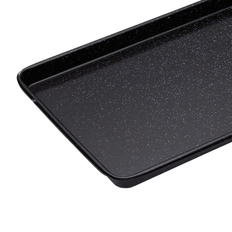 Bakemaster Vitreous Enamel Baking Tray 39x27x2cm - Image 02