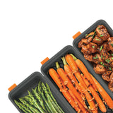 Bakemaster Divider Trays 28x13cm Set of 3 Grey - Image 05