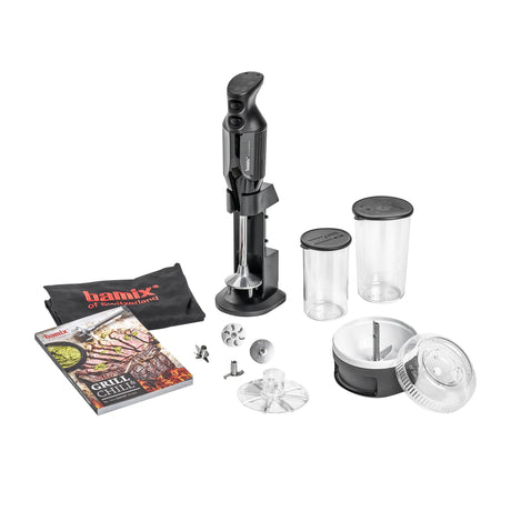 Bamix Speciality Grill & Chill BBQ Immersion Blender 200W in Black - Image 01