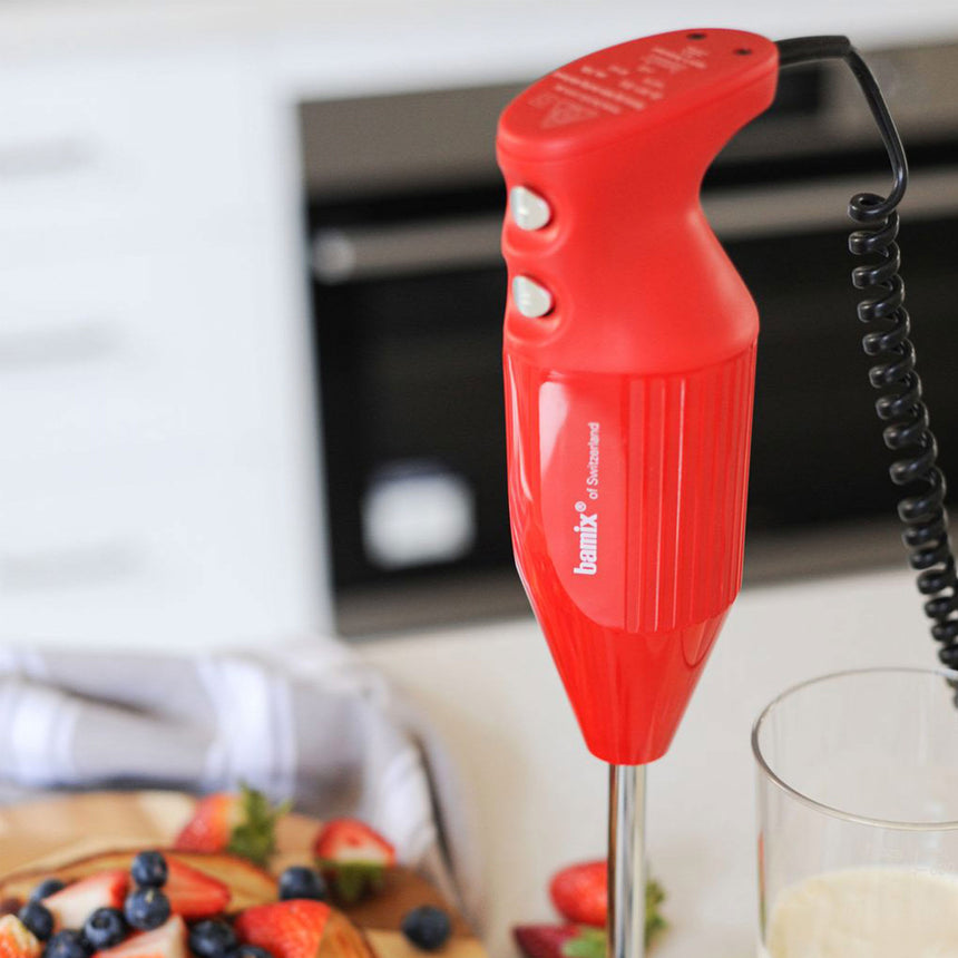 Bamix Mono Immersion Blender 140W Red - Image 02