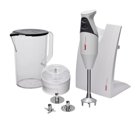 Bamix SwissLine Immersion Blender Light Grey 200W - Image 01