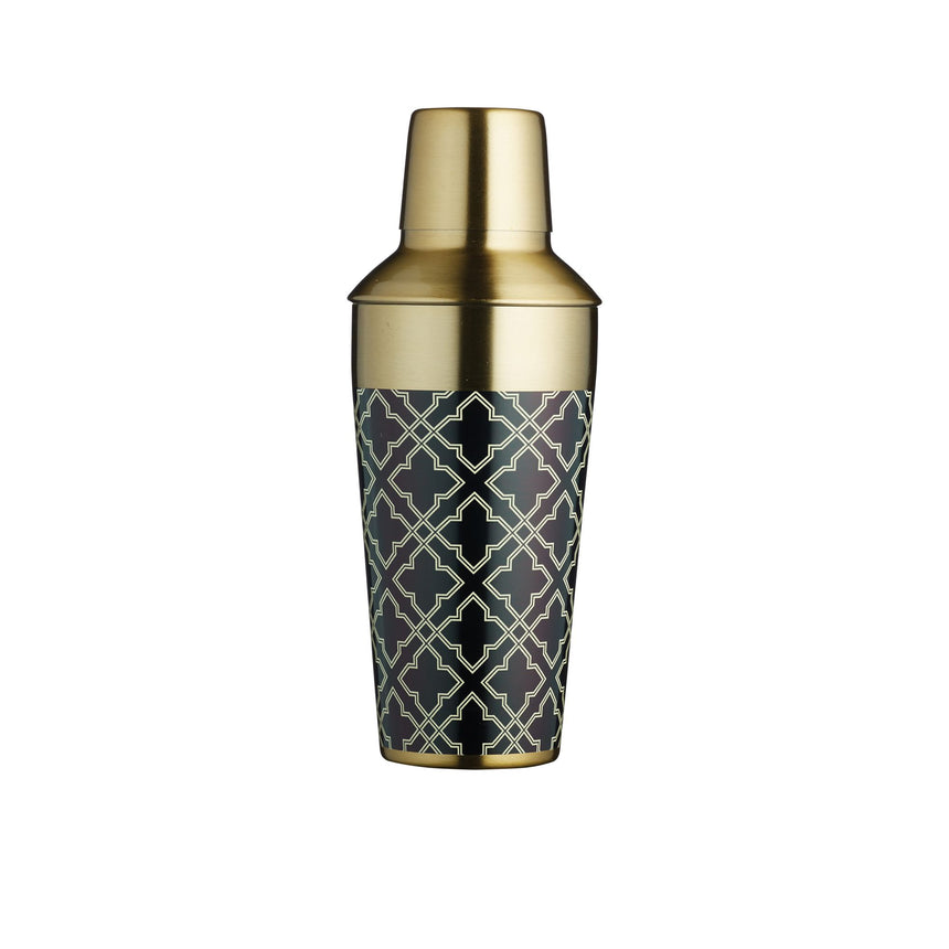 BarCraft Art Deco Cocktail Shaker 650ml - Image 01