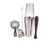 Bartender Cocktail Set 5 Piece Satin - Image 01