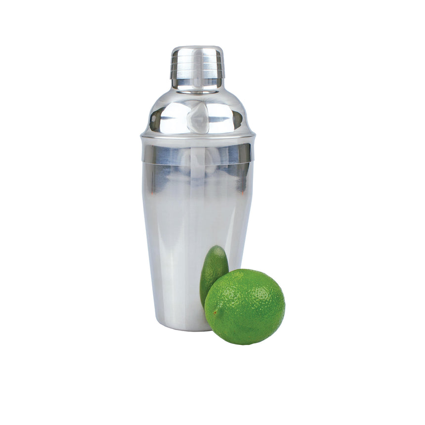 Bartender Stainless Steel Cocktail Shaker 550ml - Image 02