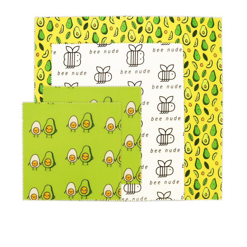 Bee Wrappy Vegan Food Wraps Set of 4 - Image 03