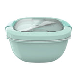 Bentgo Salad All In One Salad Container Coastal Aqua - Image 01