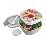 Bentgo Salad All In One Salad Container Grey - Image 05