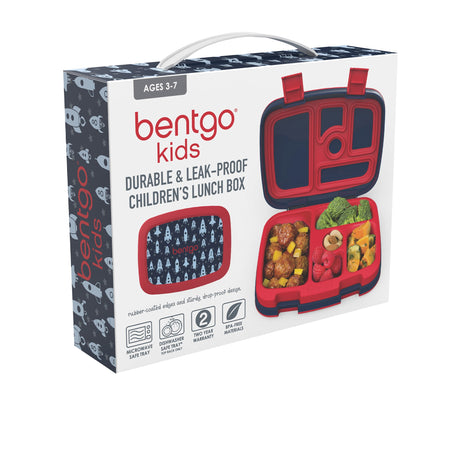 Bentgo Kids Print Leak Proof Lunch Box Space Rockets - Image 02