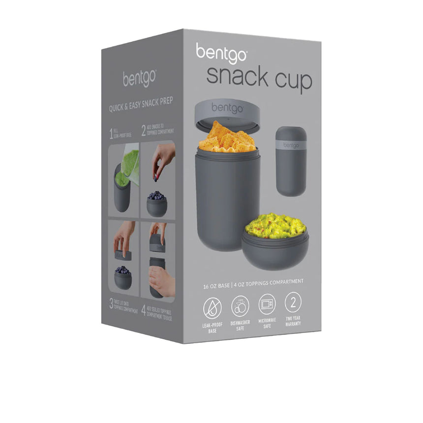 Bentgo Snack Cup 590ml Dark Grey - Image 04