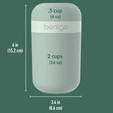 Bentgo Snack Cup 590ml Mint Green - Image 03