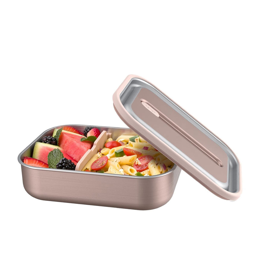 Bentgo Stainless Steel Leak-Proof Lunch Box Rose Gold - Image 04