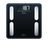 Beurer Digital Glass Body Fat Bathroom Scale Black - Image 01