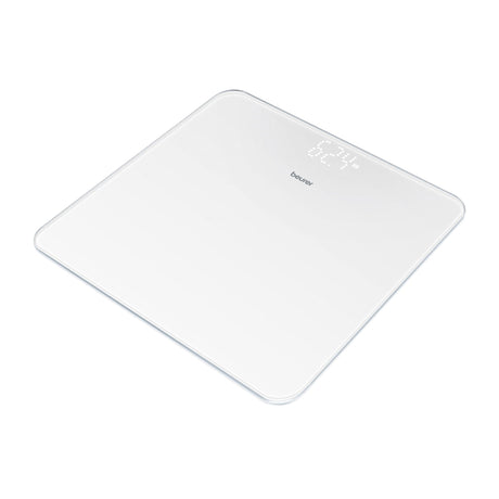 Beurer Digital Glass Bathroom Scale White - Image 01